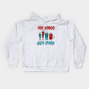 Red White and Brew T-shirt Kids Hoodie